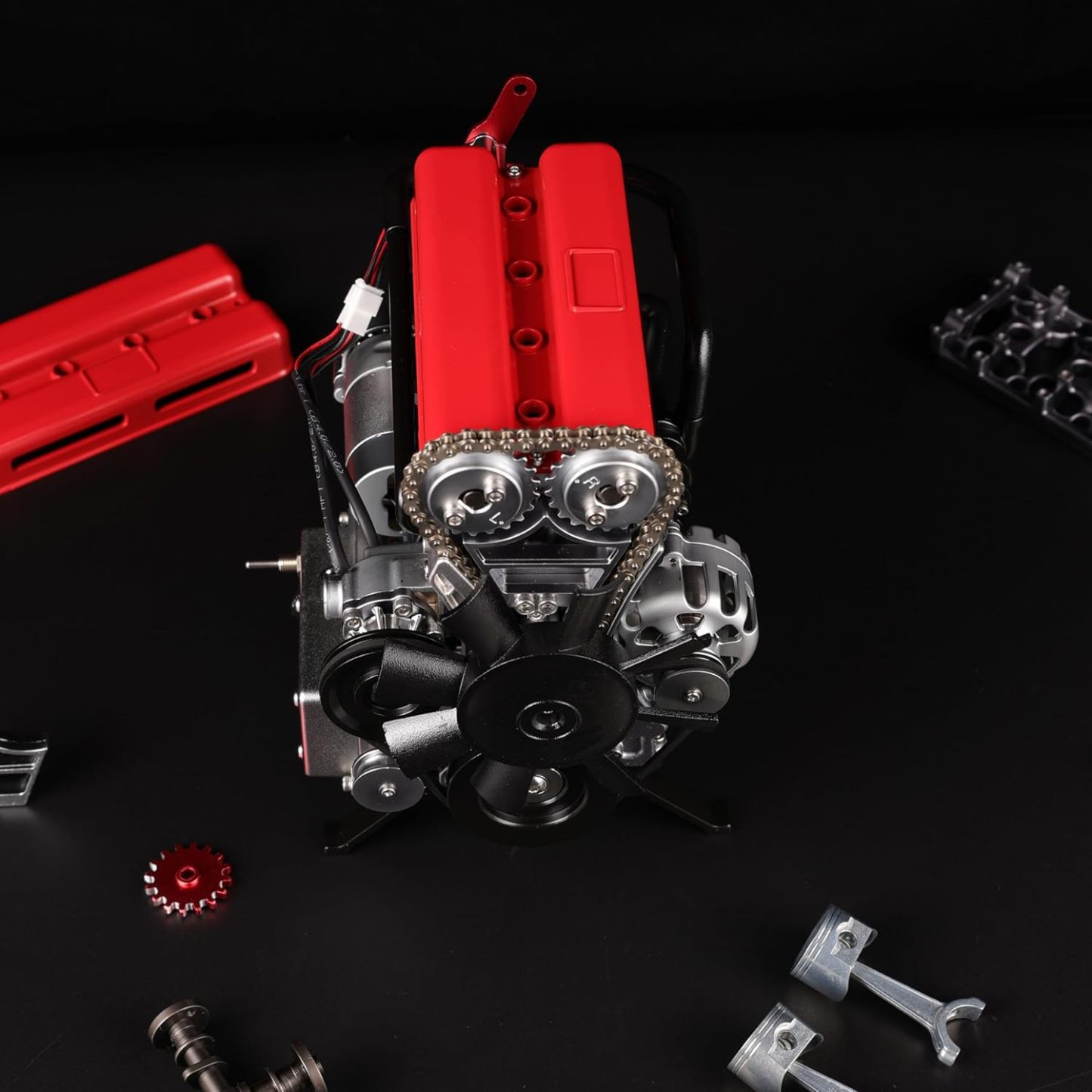 Turbocharged 4-Cylinder Engine Model Kit 