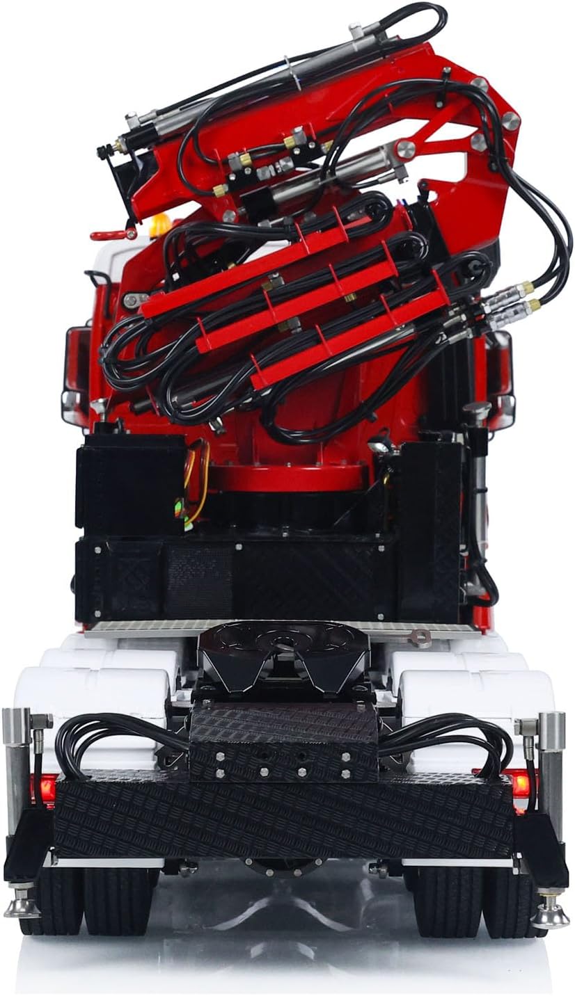 RC HOBBY LESU 8x8 1/14 RC Hydraulic Crane Tractor Truck 