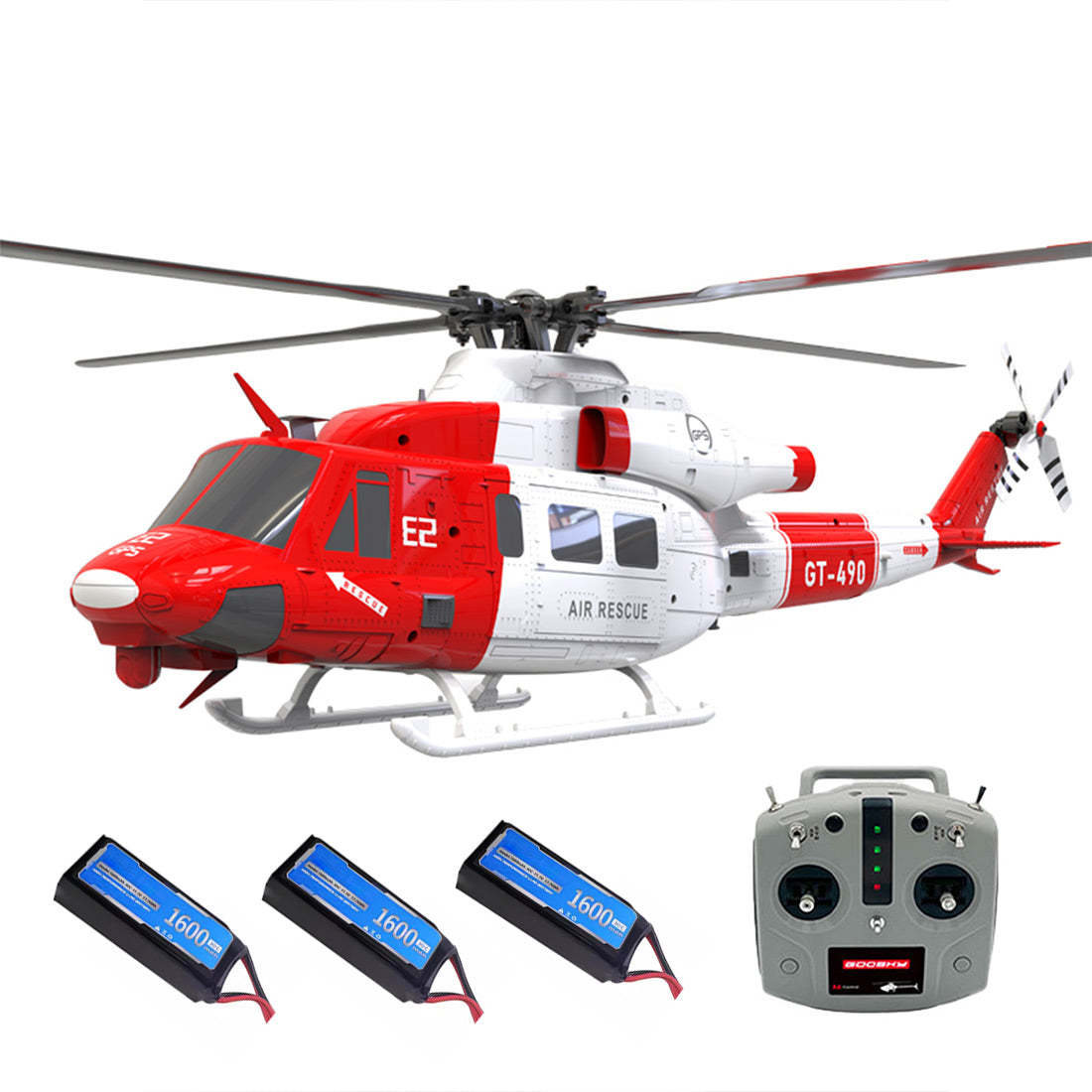  E2 UH-1Y 2.4G 6CH Dual Brushless Direct Drive RC Model 