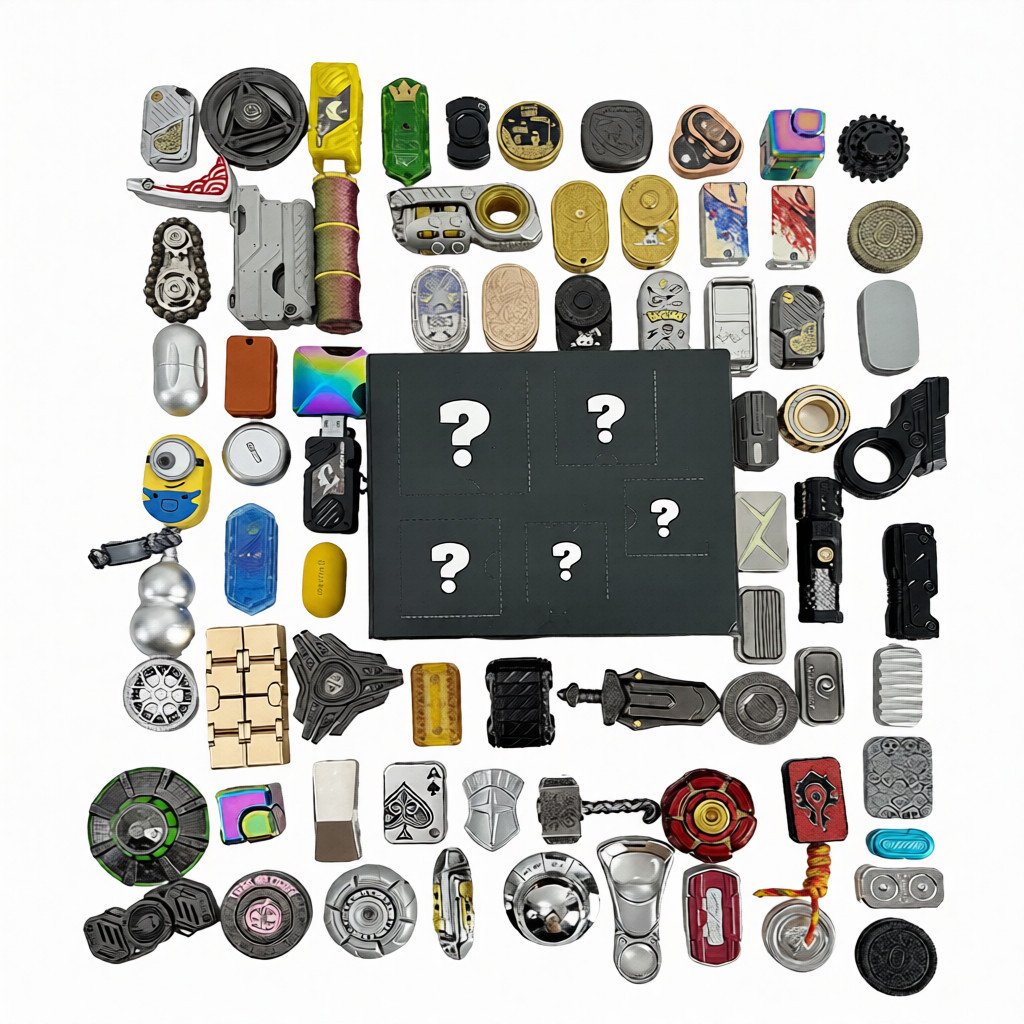  Fidgets Toy Poking lottery - Contains 5 Fidgets