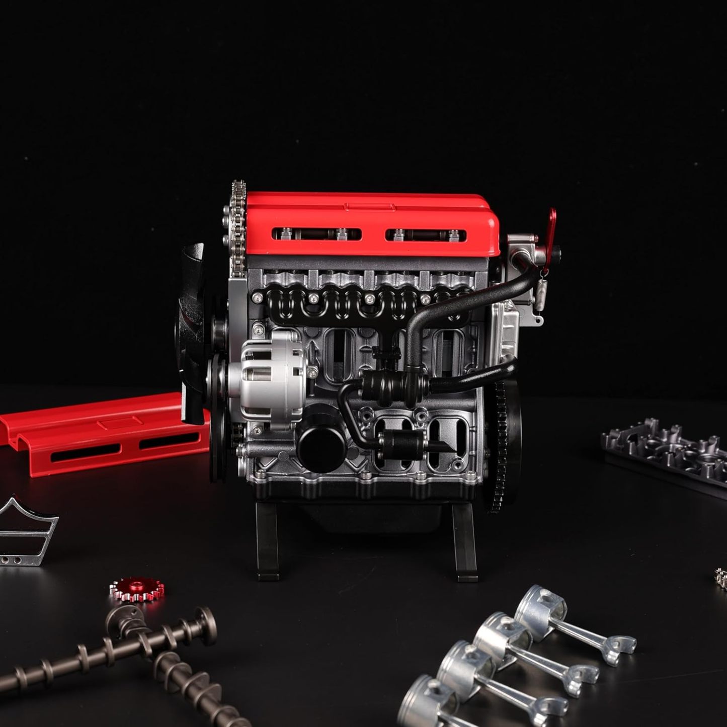 Turbocharged 4-Cylinder Engine Model Kit 