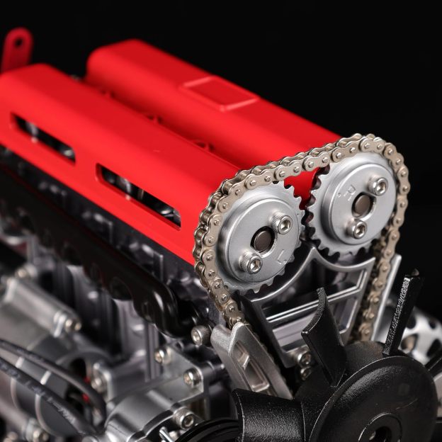 Turbocharged 4-Cylinder Engine Model Kit 