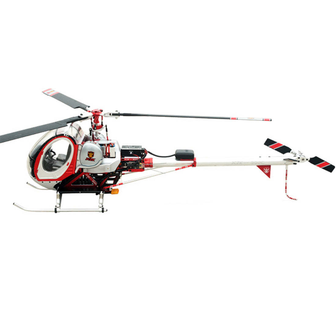 JCZK 300C PRO 2.4G 3-Blade Flybarless Alloy Realistic Schweizer RC Helicopter Mode
