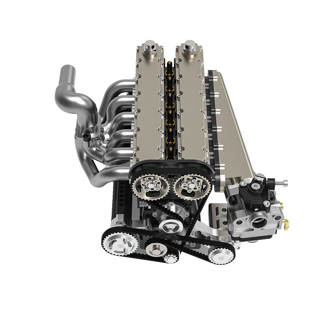  GS-L6 1/5 Scale 28CC Inline 6-Cylinder DOHC 4-Stroke Water-Cooled Gasoline IC Engine Model