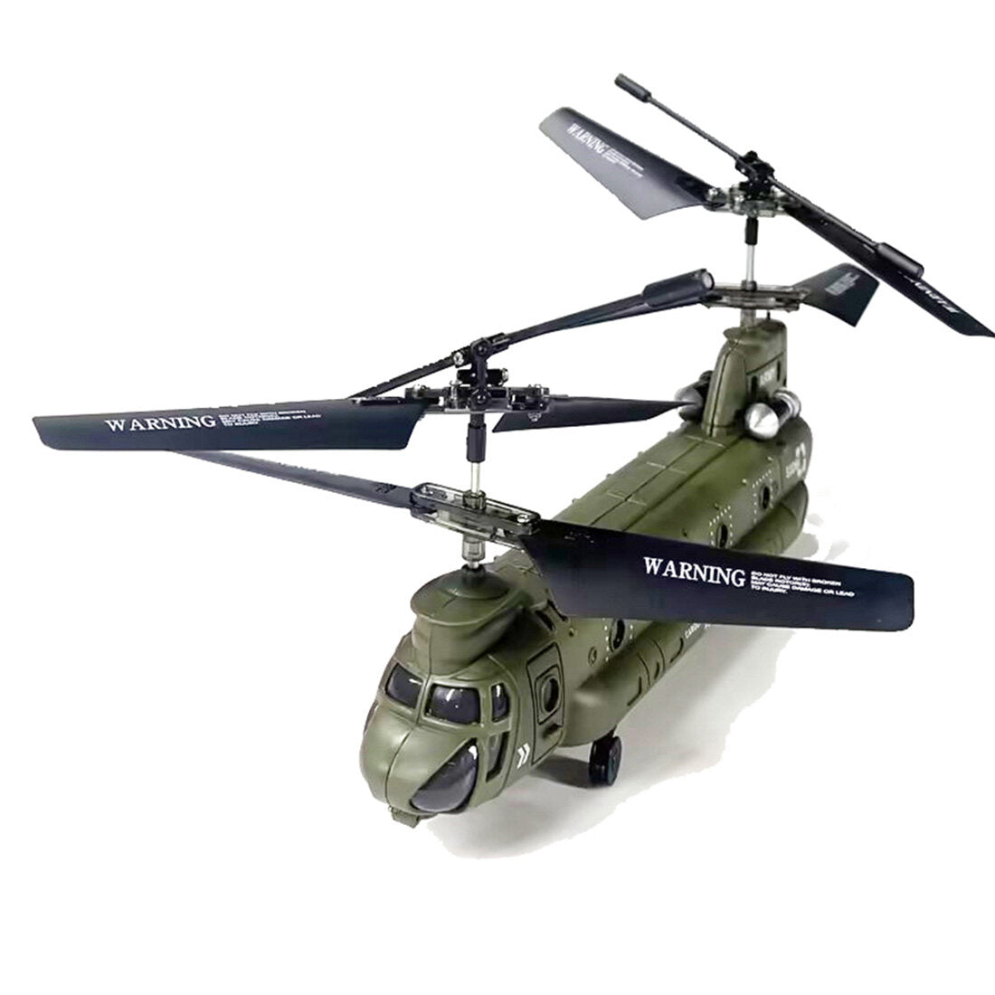 S026H Chinook Military Transport RC Helicopter 2.4G RC 3CH Dual-Rotor Military Aircraft Model RTF