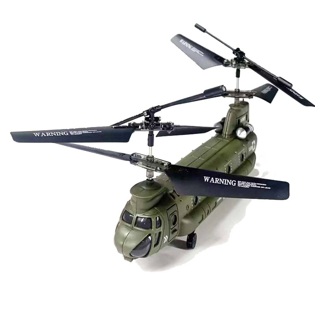 S026H Chinook Military Transport RC Helicopter 2.4G RC 3CH Dual-Rotor Military Aircraft Model RTF