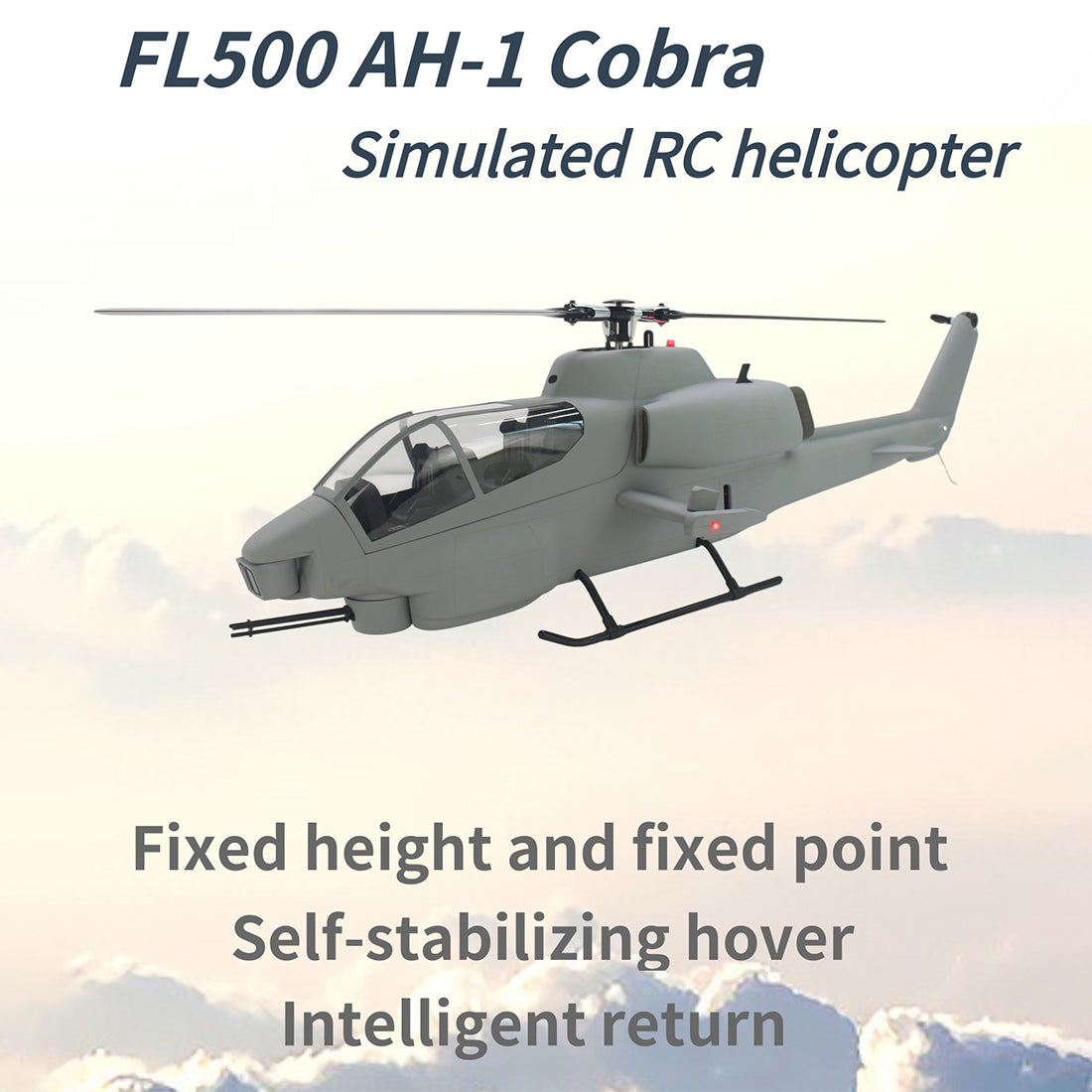  AH-1 Cobra 500-Class 2.4GHz 6CH Scale RC