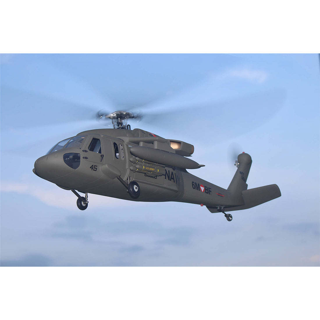FLISHRC FL500 Black Hawk UH-60 500-Class 2.4GHz 6CH Scale RC 