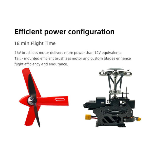 FLYWING Bell-206-V4 470-Class RC Helicopter Model 2.4G RC 6CH Electric Airplane with Model 1 & Model 2 Switchable(RTF Version)