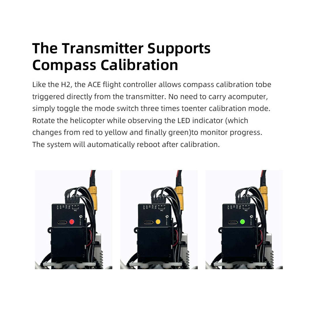 FLYWING Bell-206-V4 470-Class RC Helicopter Model 2.4G RC 6CH Electric Airplane with Model 1 & Model 2 Switchable(RTF Version)