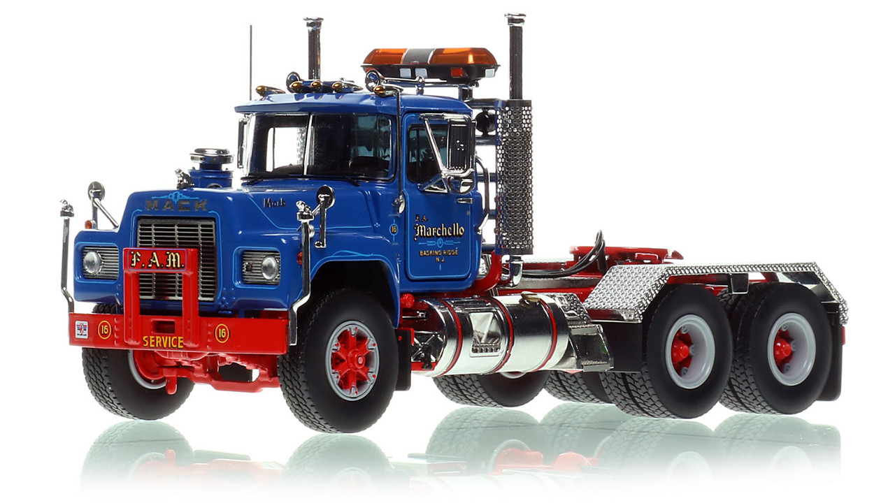  Mack 1985 R688ST tandem axle tractor F.A. Marchello 