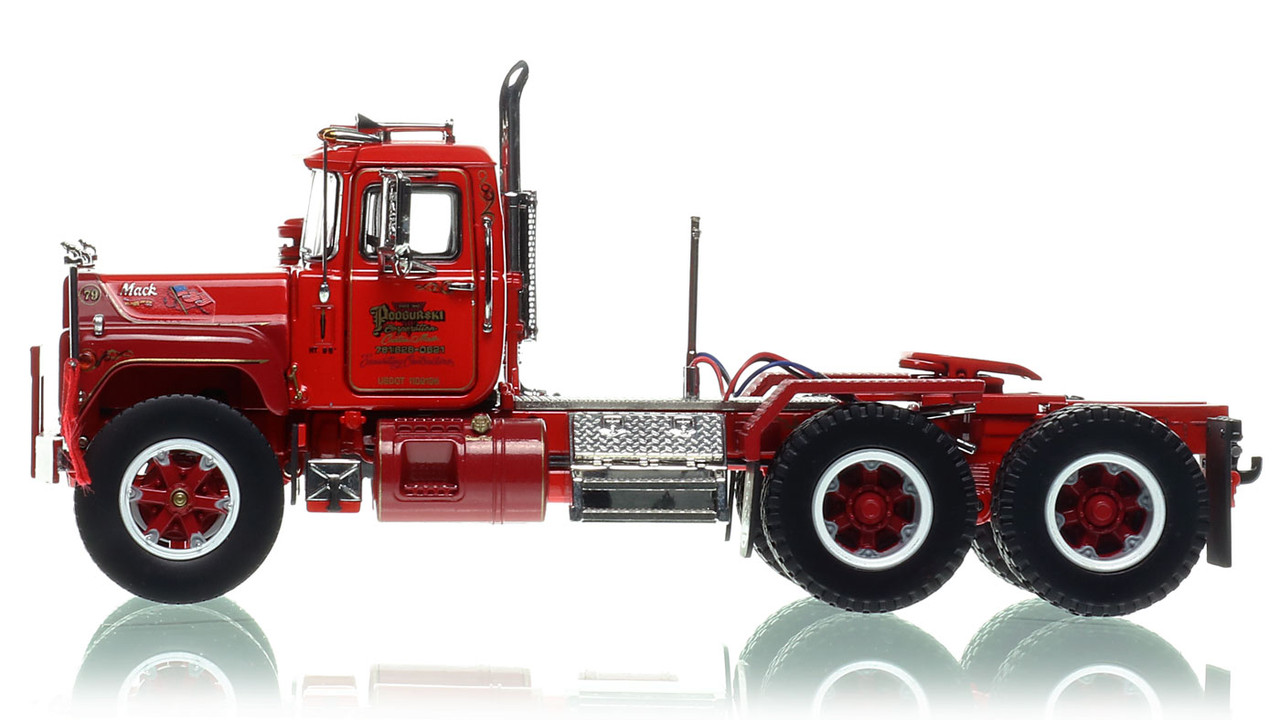 1979 Mack RD686SX tandem axle tractor Podgurski Corporation 