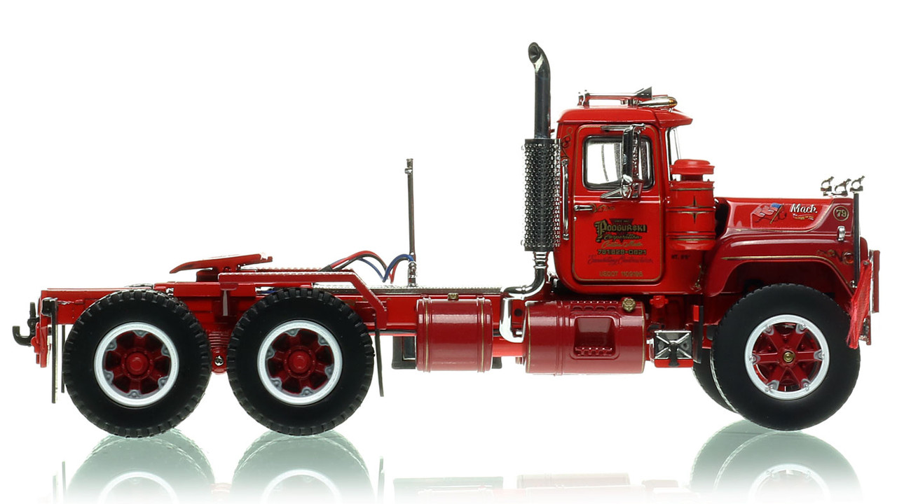 1979 Mack RD686SX tandem axle tractor Podgurski Corporation 