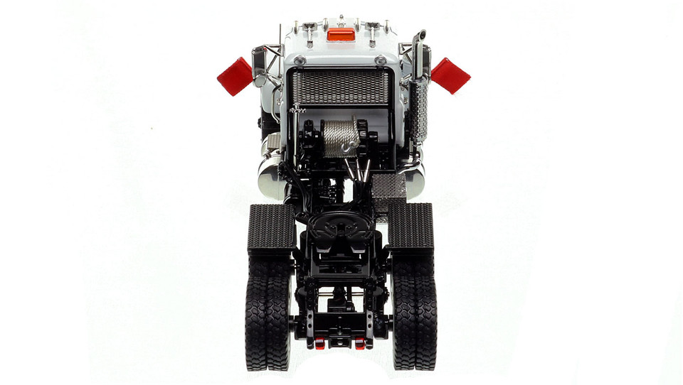 Mack R600 Tandem Axle Tractor - White over Black