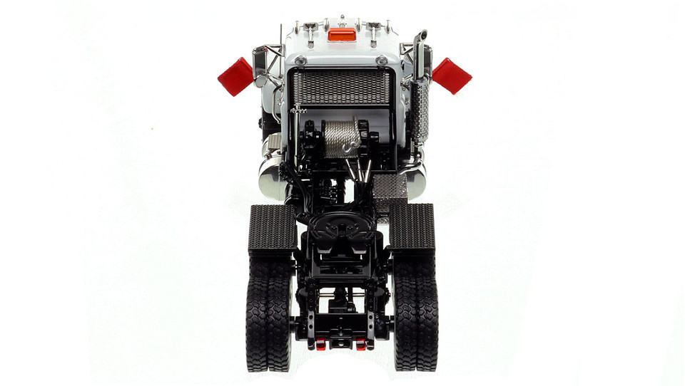Mack R600 Tandem Axle Tractor - White over Black