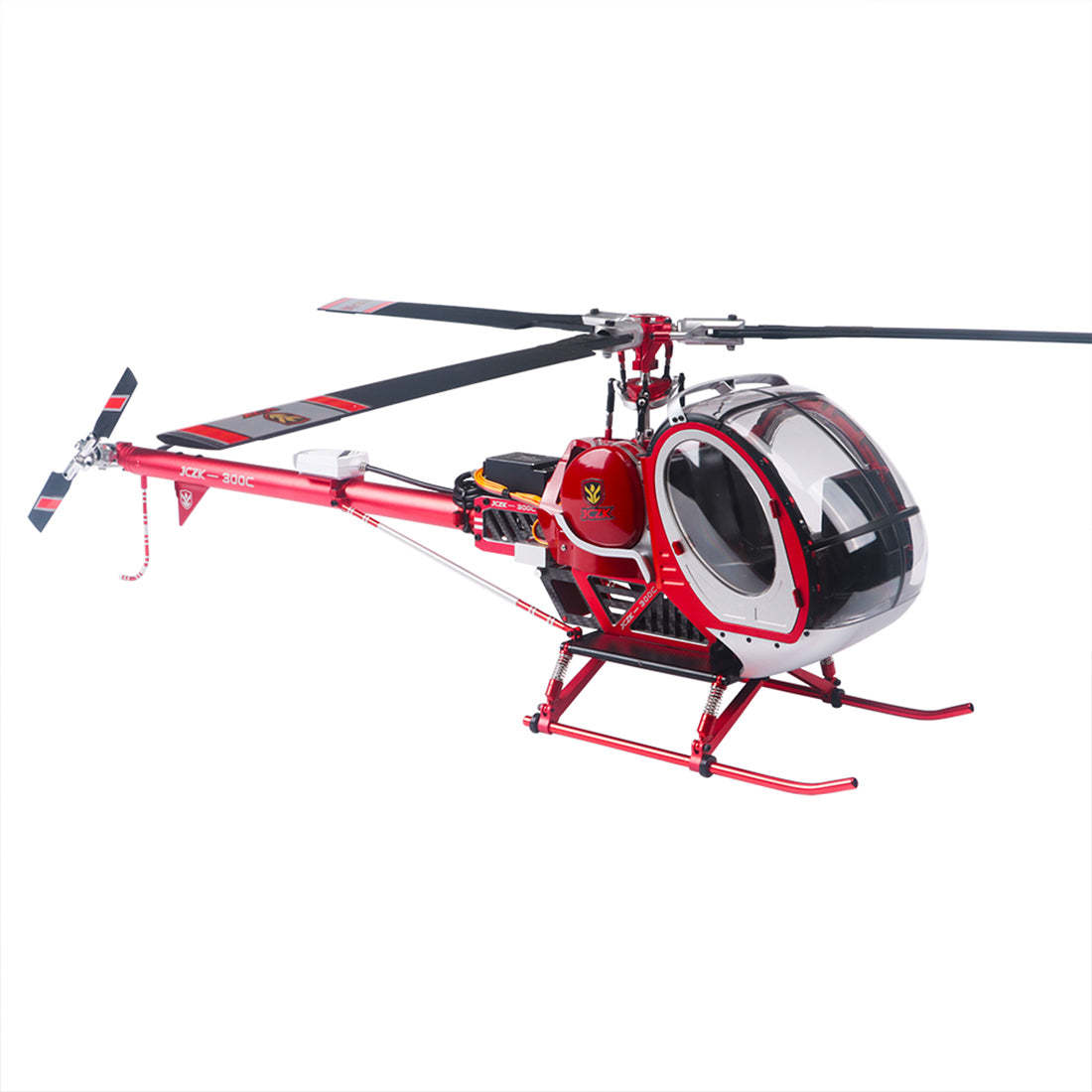 JCZK 300C PRO 2.4G 3-Blade Flybarless Alloy Realistic Schweizer RC Helicopter Mode
