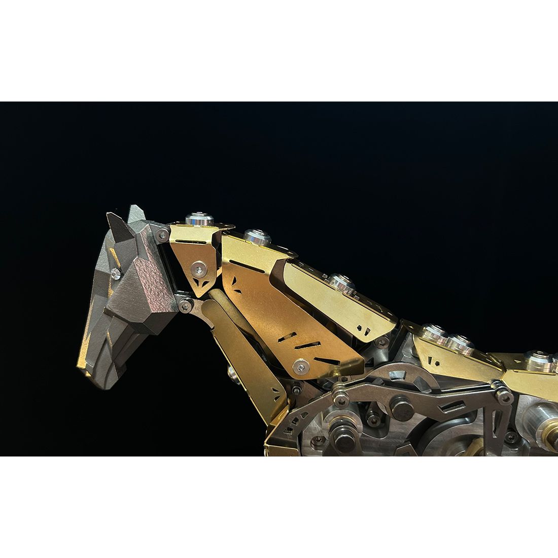 Mechanical Running Horse 3D Metal Puzzle