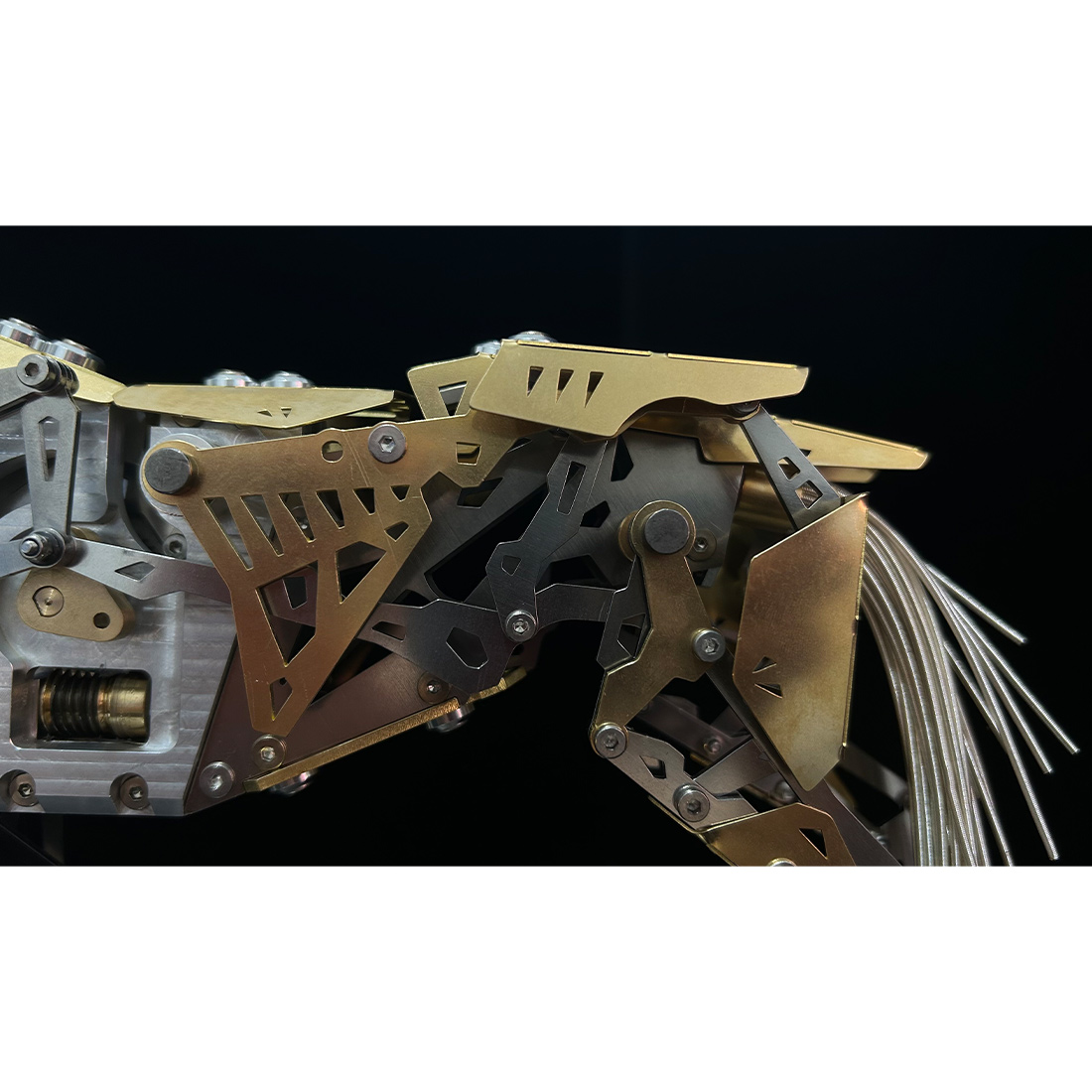 Mechanical Running Horse 3D Metal Puzzle