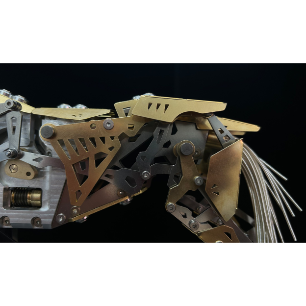 Mechanical Running Horse 3D Metal Puzzle