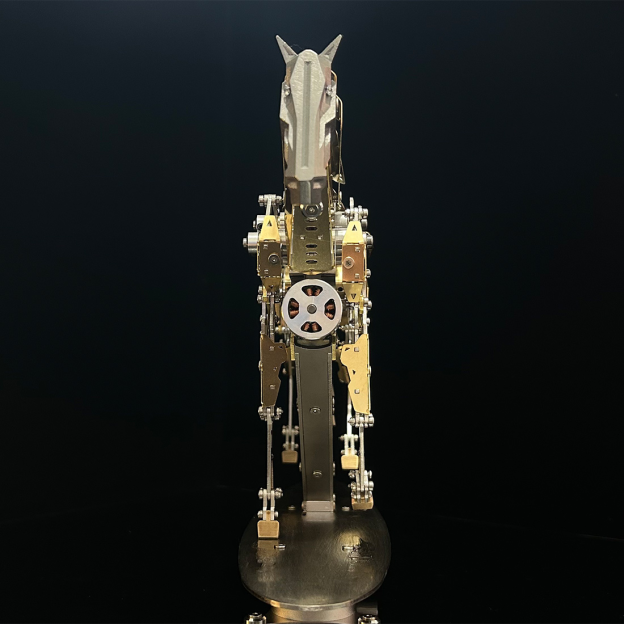Mechanical Running Horse 3D Metal Puzzle
