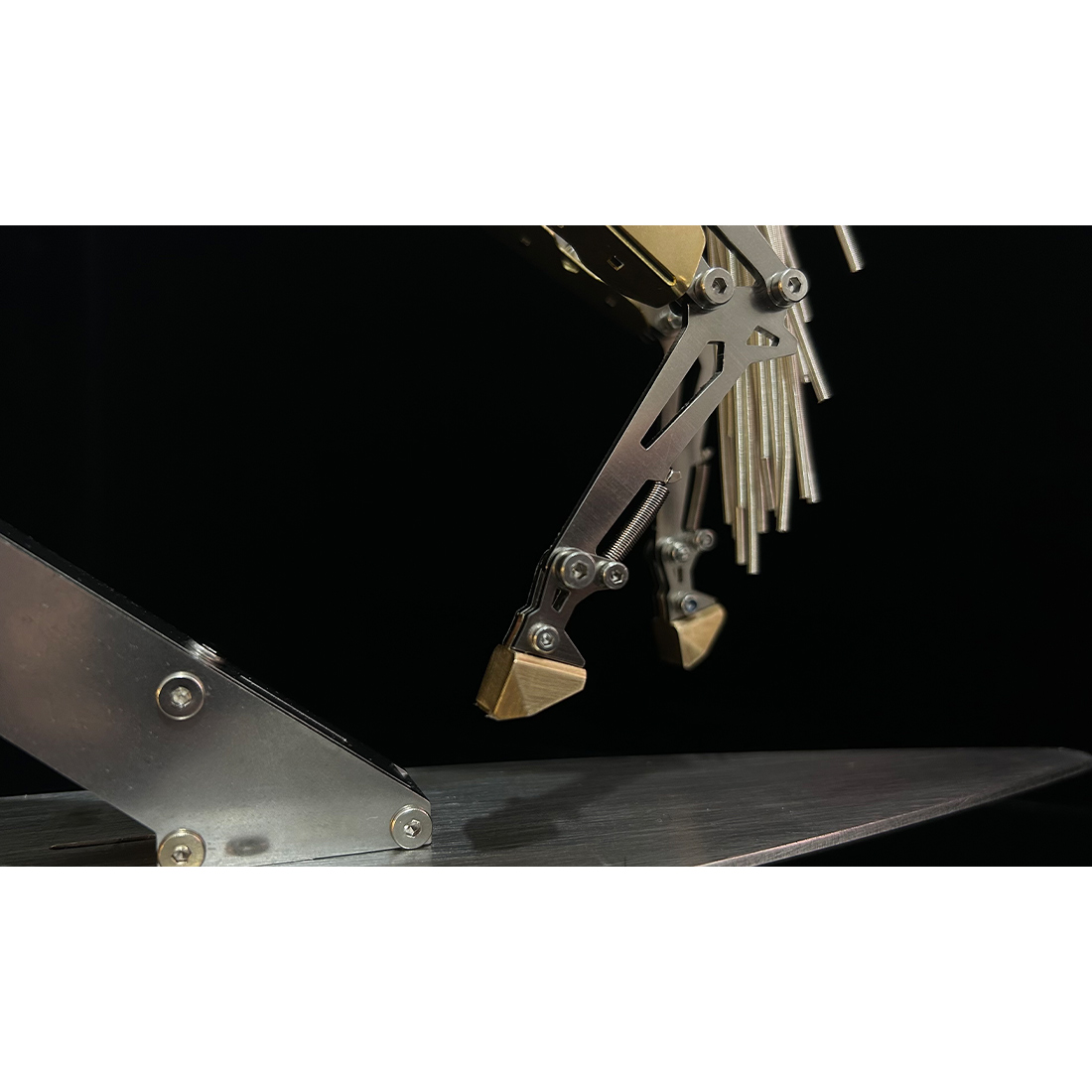 Mechanical Running Horse 3D Metal Puzzle