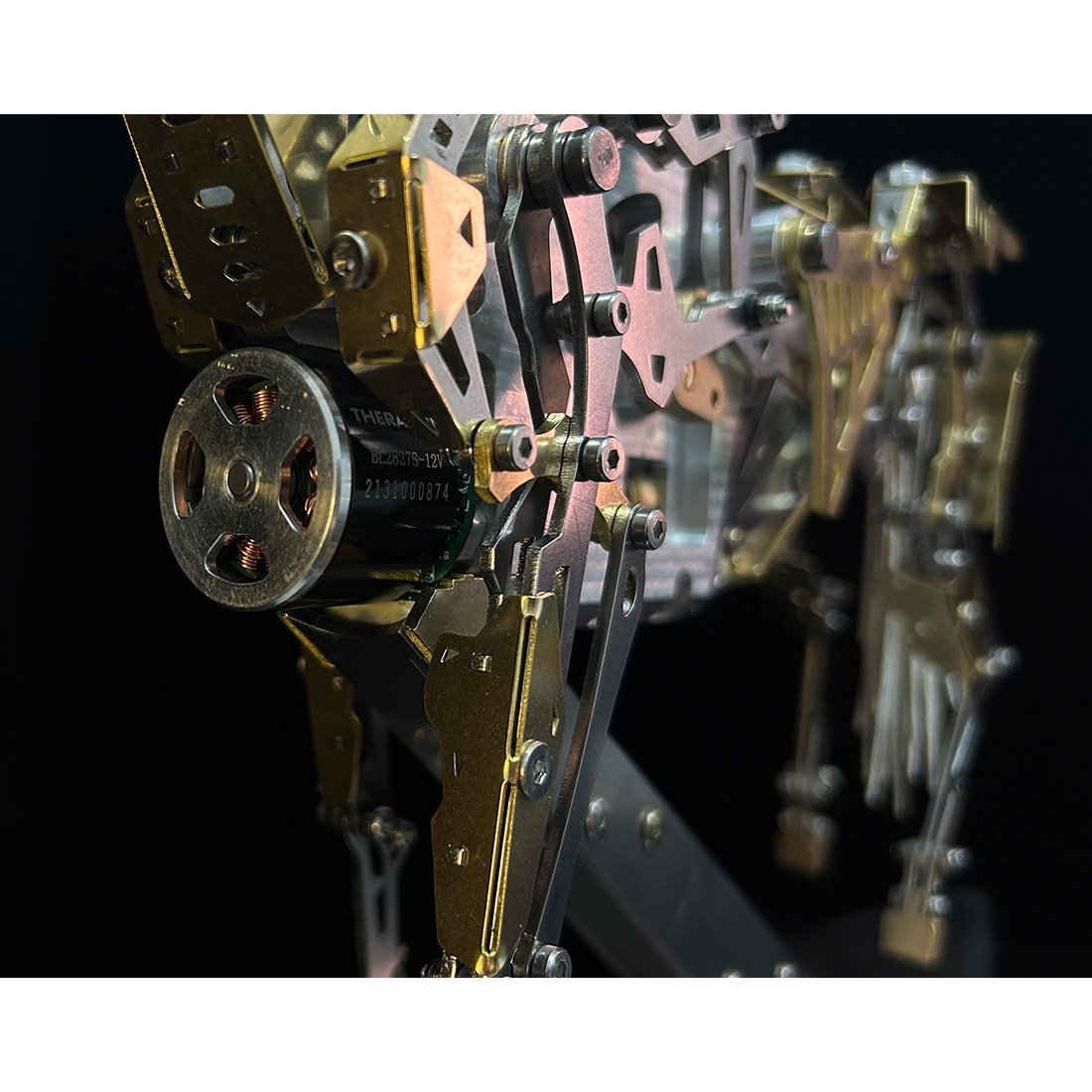 Mechanical Running Horse 3D Metal Puzzle