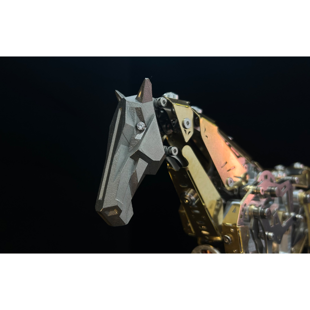 Mechanical Running Horse 3D Metal Puzzle
