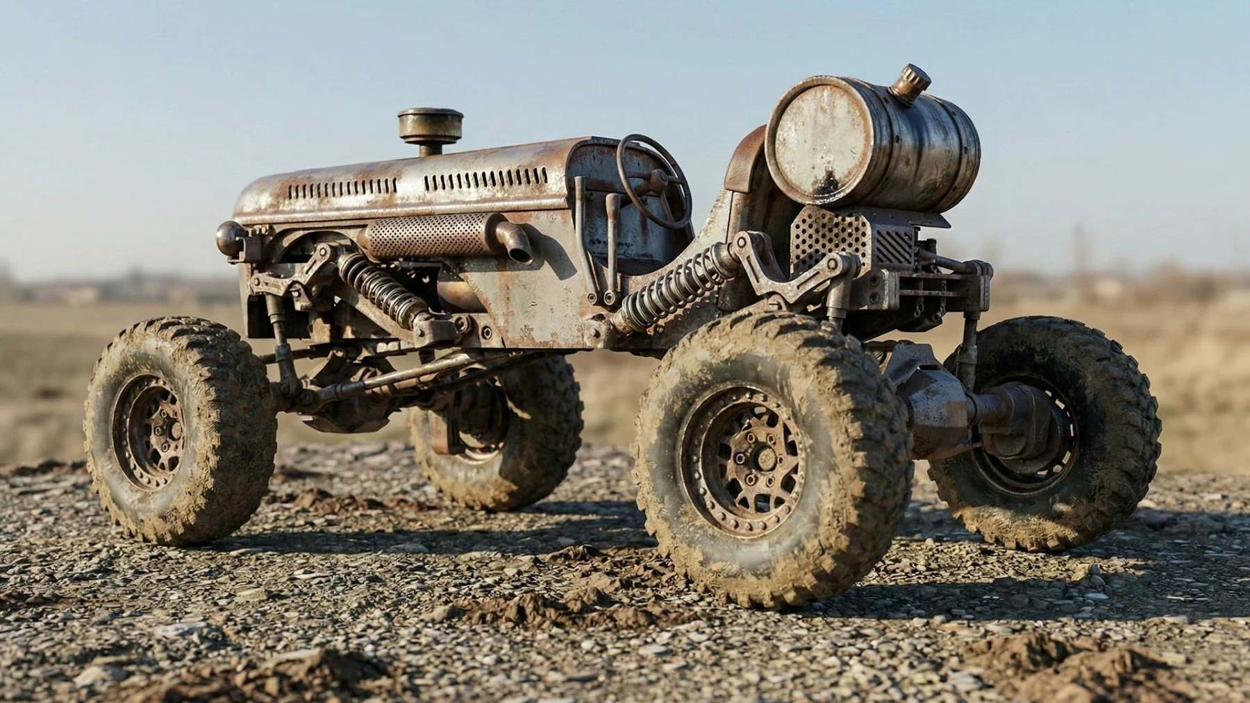 1/10 RC Crawler TG1 "Tugou" CNC Full Metal