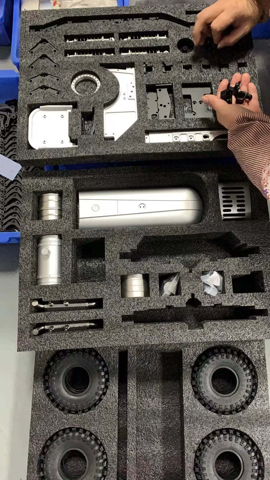 1/10 RC Crawler TG1 "Tugou" CNC Full Metal