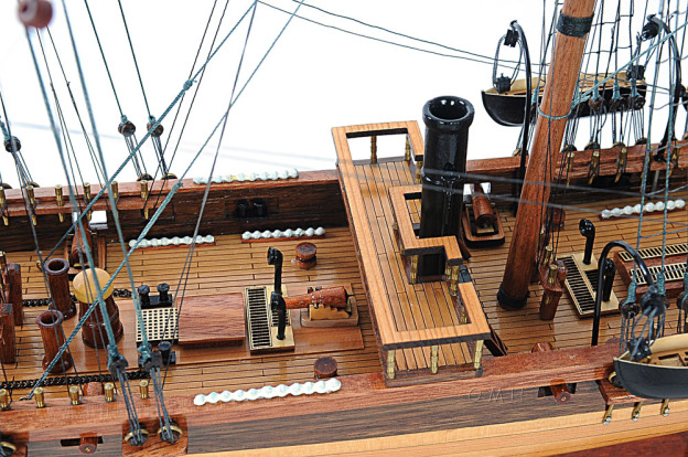 CSS Alabama Model Ship (w/o sails) – OMH (T292)