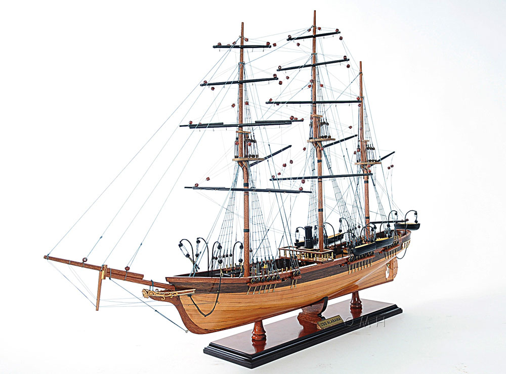 CSS Alabama Model Ship (w/o sails) – OMH (T292)