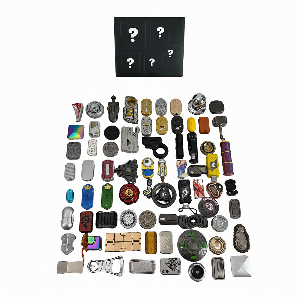  Fidgets Toy Poking lottery - Contains 5 Fidgets