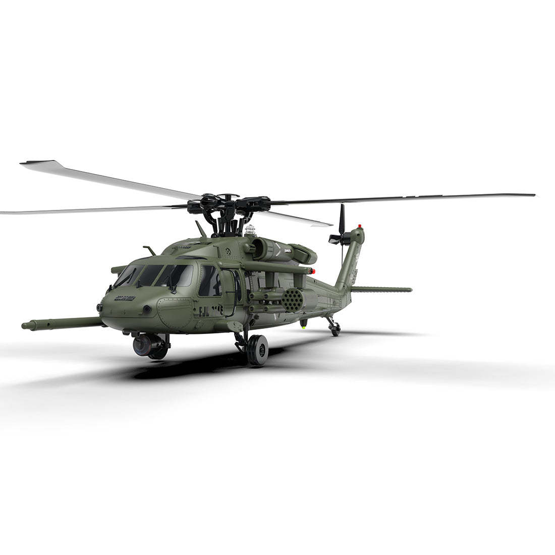  F09-V Blackhawk RC Helicopter 1/47 Scale 2.4G 6CH Dual Brushless Direct Drive Flybarless 6G/3D Stunt Model