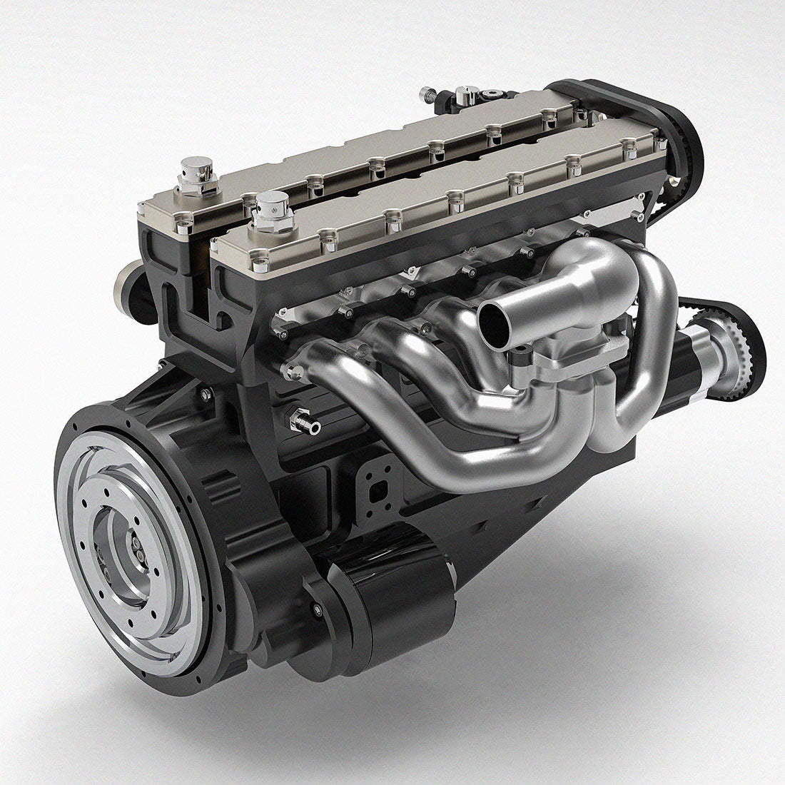  GS-L6 1/5 Scale 28CC Inline 6-Cylinder DOHC 4-Stroke Water-Cooled Gasoline IC Engine Model