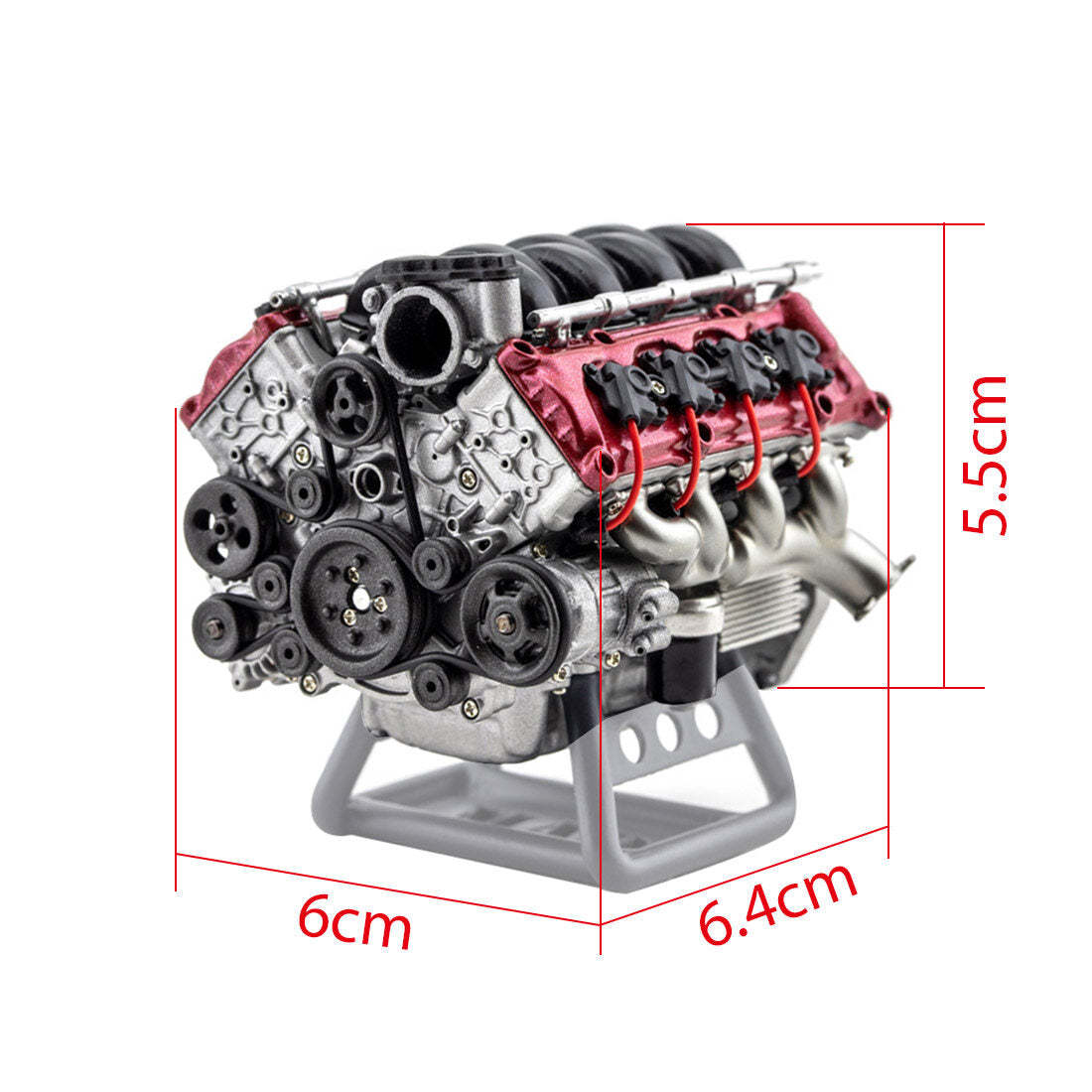 RC V8 Engine Model Kit - AX90104 SCX10Ⅱ Capra VS4-10 Pro