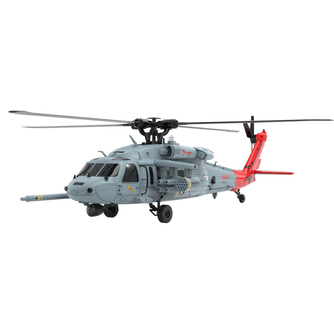  F09-H SH60 Seahawk 8CH RC Helicopter 1/47 Scale 2.4G Dual Brushless DD 6G/3D Stunt Copter Model (Include FC&GPS/RTF Version)