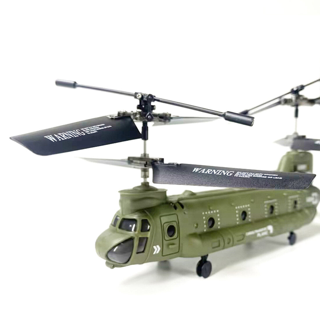 S026H Chinook Military Transport RC Helicopter 2.4G RC 3CH Dual-Rotor Military Aircraft Model RTF