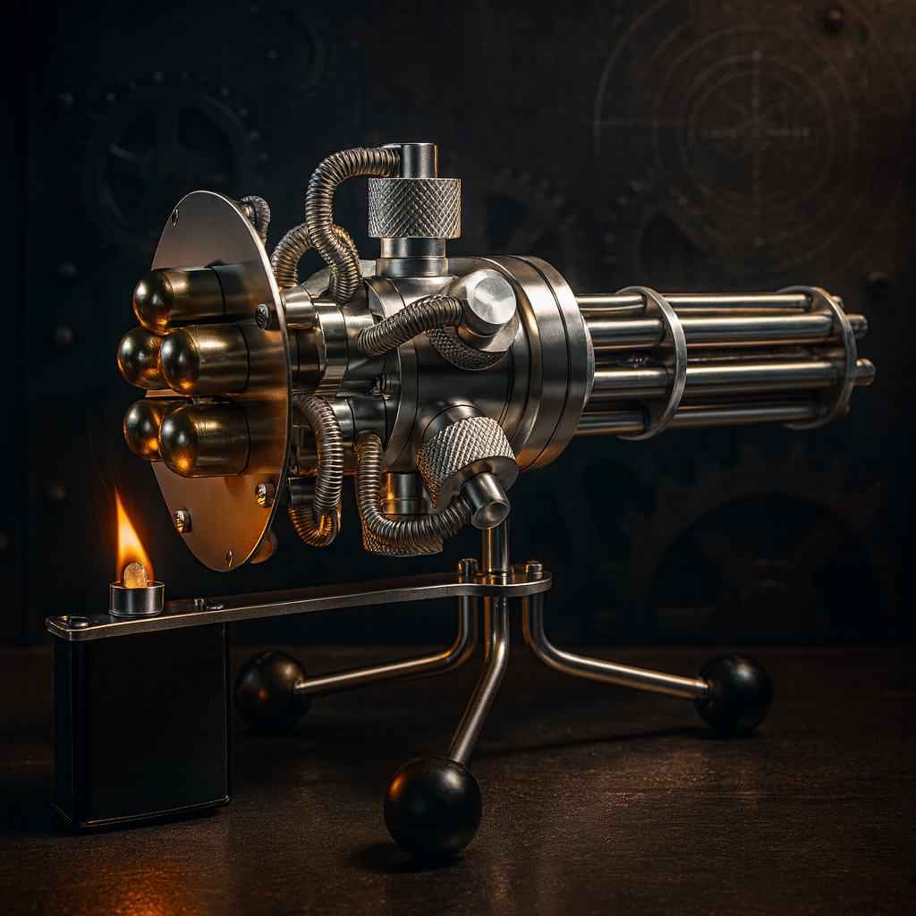 Stirling Engine Gatling HMG Stirling Engine Model 