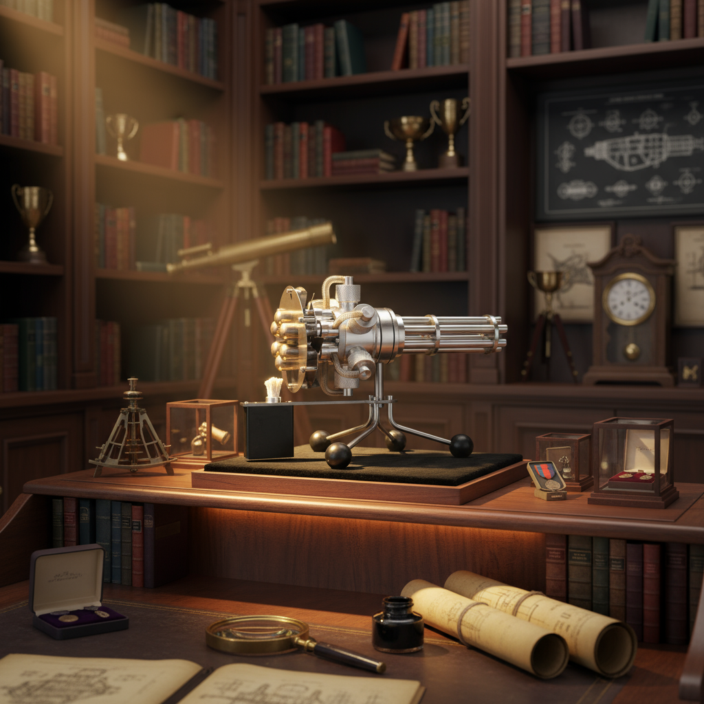 Stirling Engine Gatling HMG Stirling Engine Model 