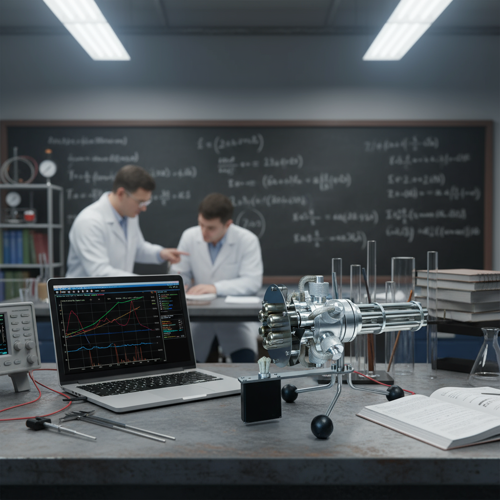 Stirling Engine Gatling HMG Stirling Engine Model 