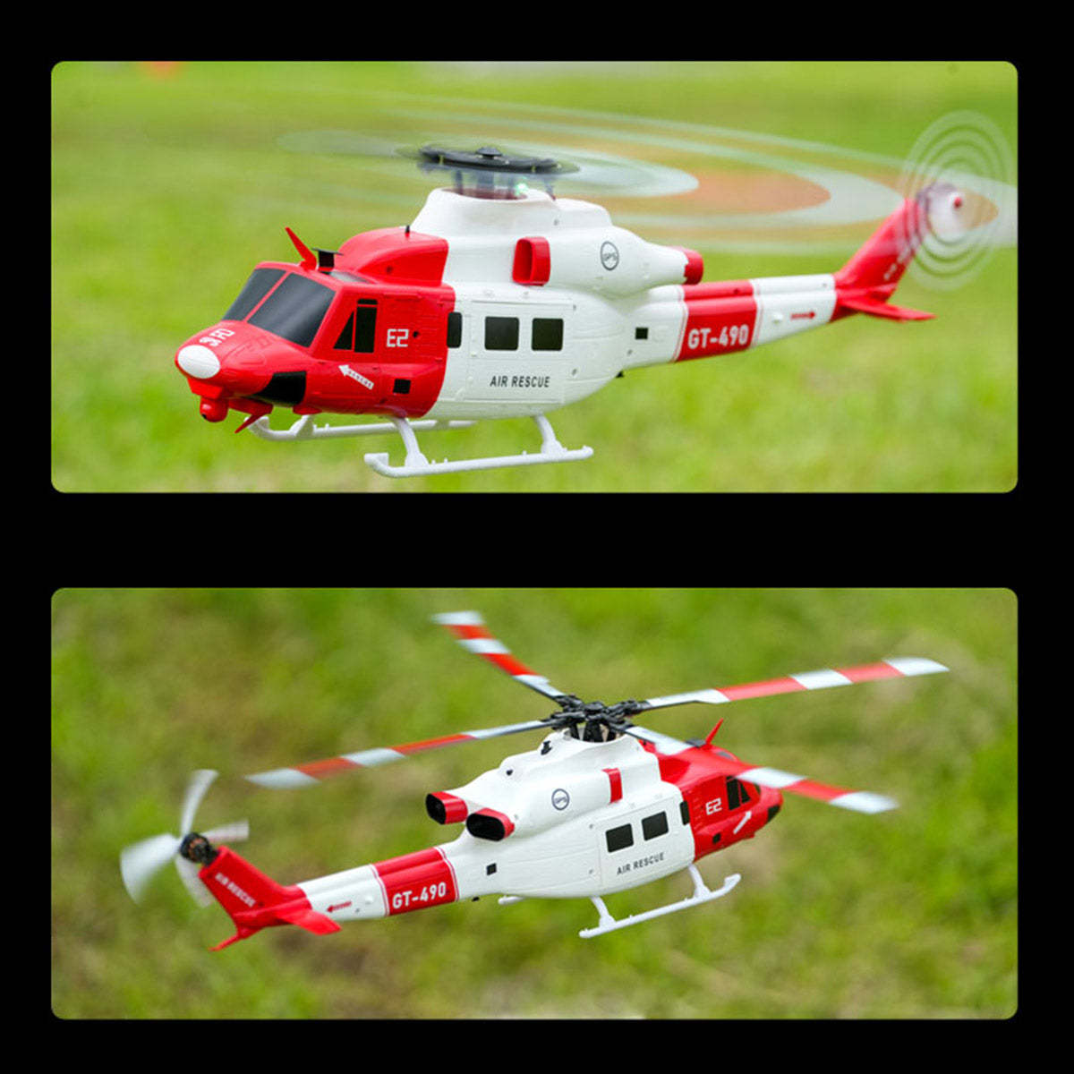  E2 UH-1Y 2.4G 6CH Dual Brushless Direct Drive RC Model 