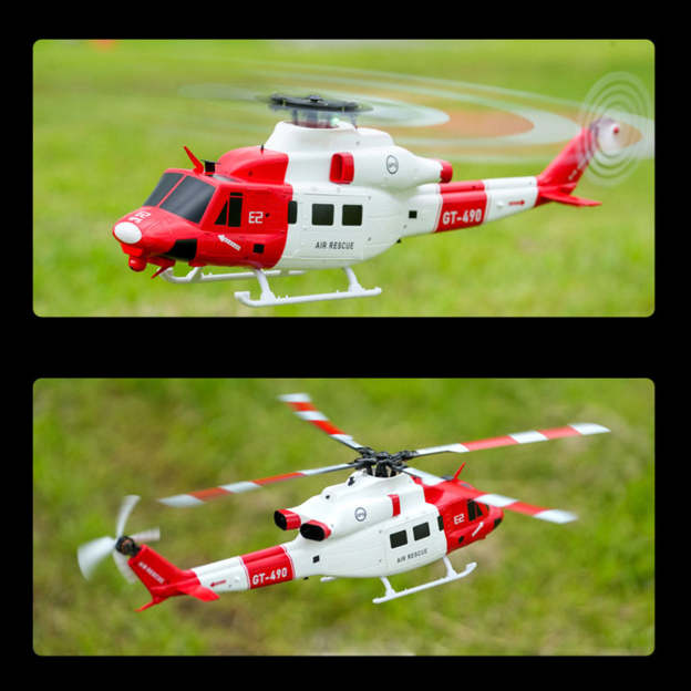  E2 UH-1Y 2.4G 6CH Dual Brushless Direct Drive RC Model 