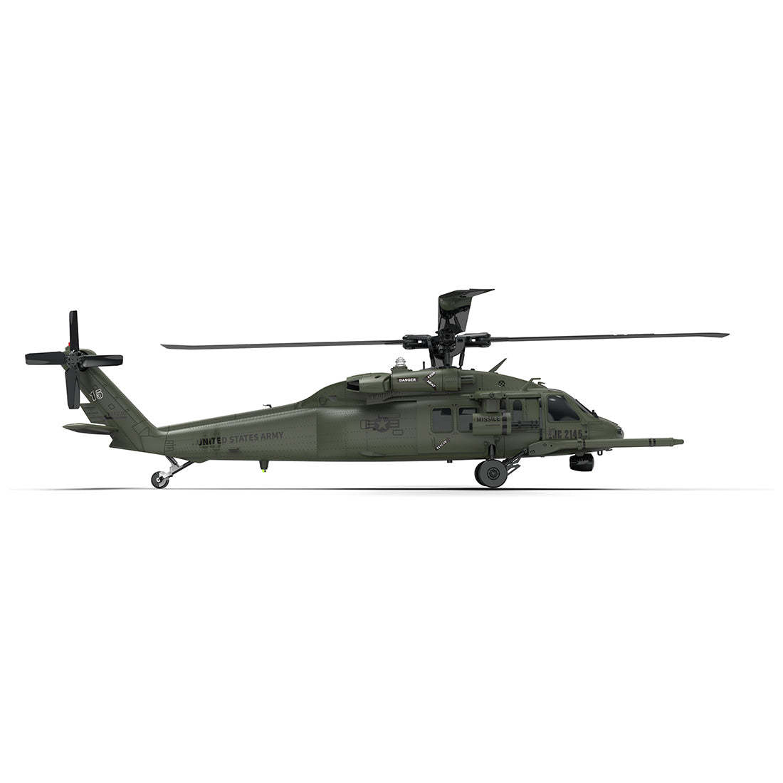  F09-V Blackhawk RC Helicopter 1/47 Scale 2.4G 6CH Dual Brushless Direct Drive Flybarless 6G/3D Stunt Model