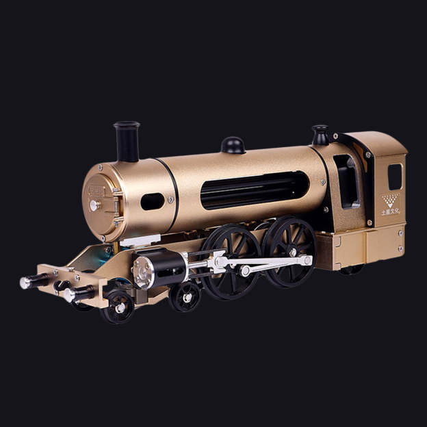 Steam Locomotive Train Model 