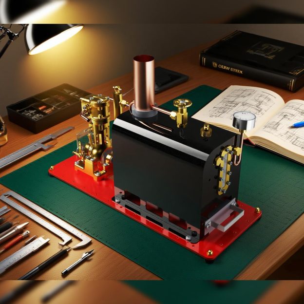 RW-BL1K Steam Engine and Boiler Model Kit