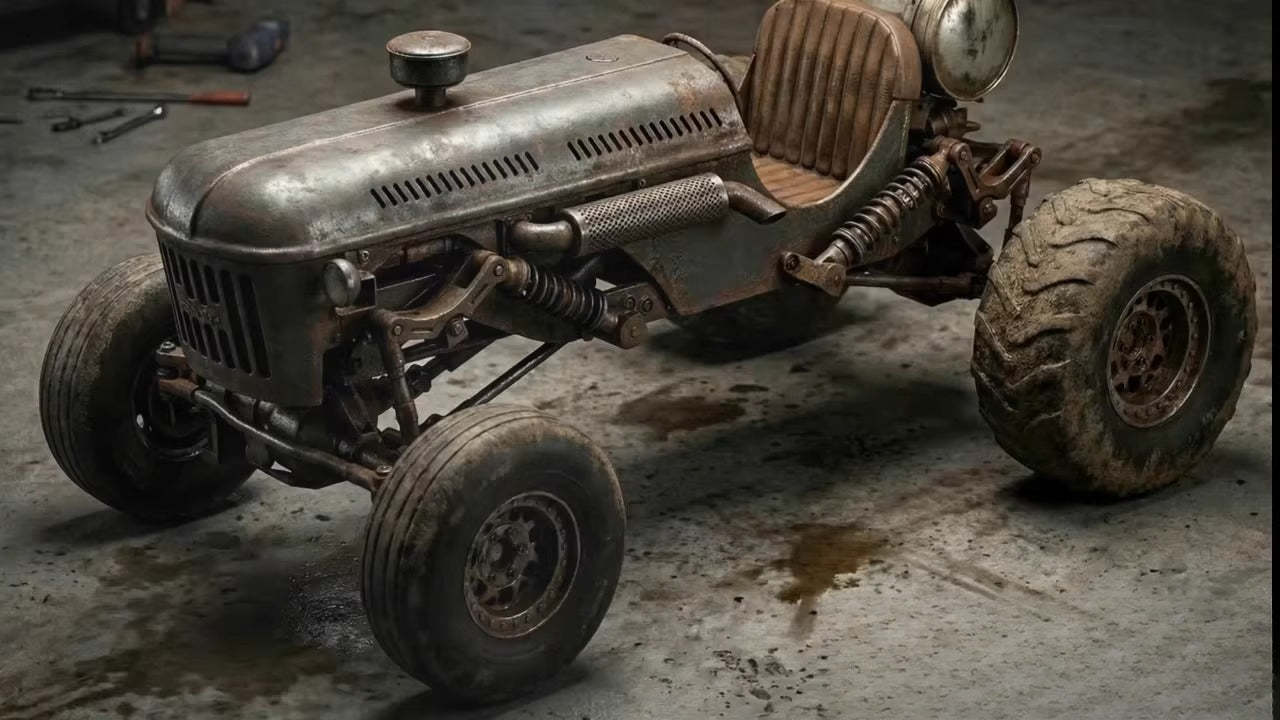 1/10 RC Crawler TG1 "Tugou" CNC Full Metal