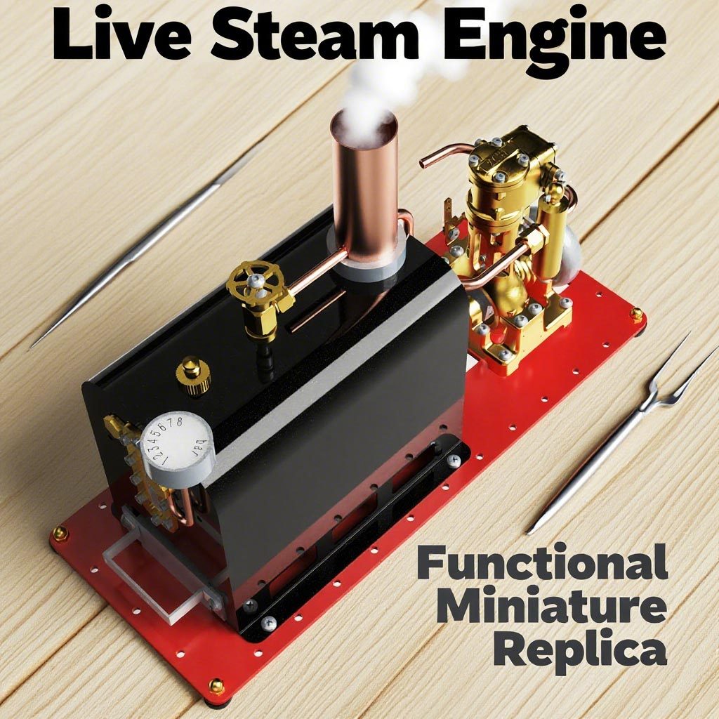 RW-BL1K Steam Engine and Boiler Model Kit
