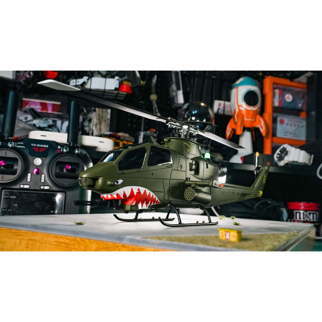 F112S AH-1 Cobra Attack RC Helicopter 2.4G 9CH