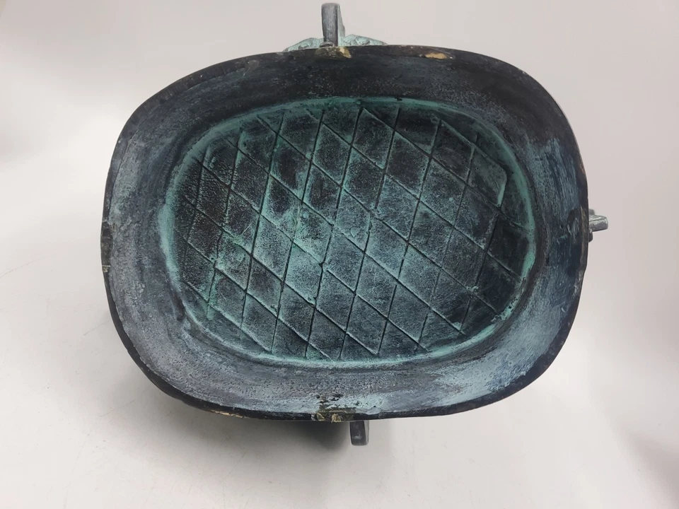 Chinese Reproduction Western Zhou Dynasty Bronze Ware Wine Vessel Beast Dragon