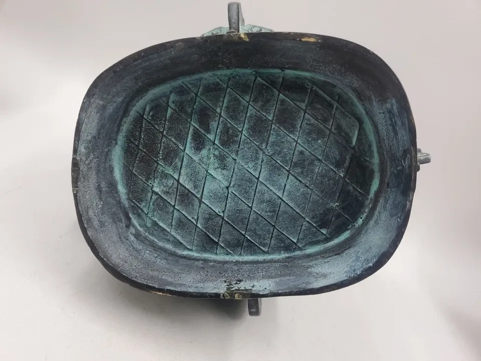 Chinese Reproduction Western Zhou Dynasty Bronze Ware Wine Vessel Beast Dragon